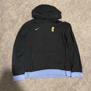 Black and blue SpongeBob x Kyrie Irving Nike hoodie